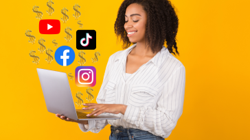redes sociais para ganhar dinheiro